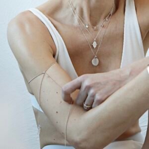 Stargazer Choker Kaulakoru – Hopea