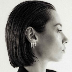 Pin Up Korvakorut – Hopea