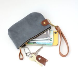 POUCH-lompakko – Harmaa