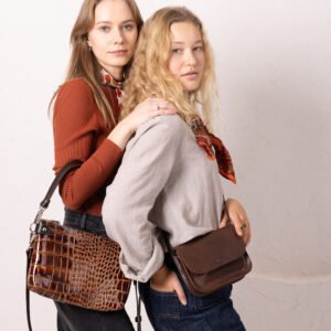RUBY käsilaukku – Tumman ruskea