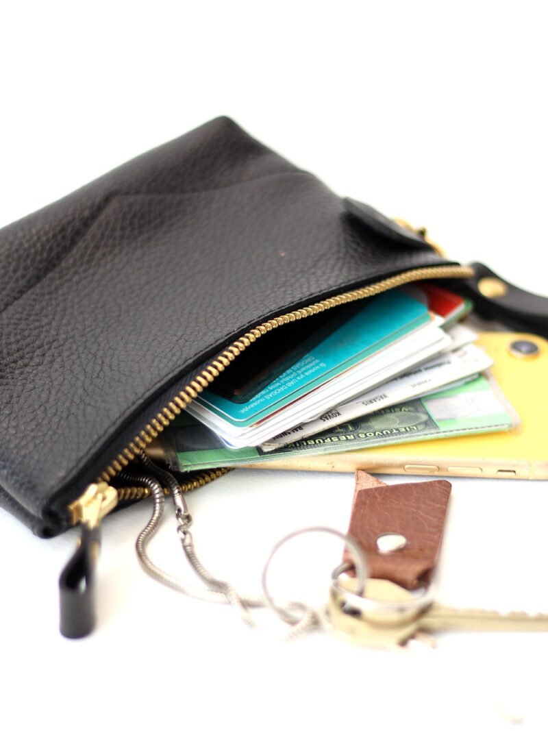 POUCH-lompakko – Musta