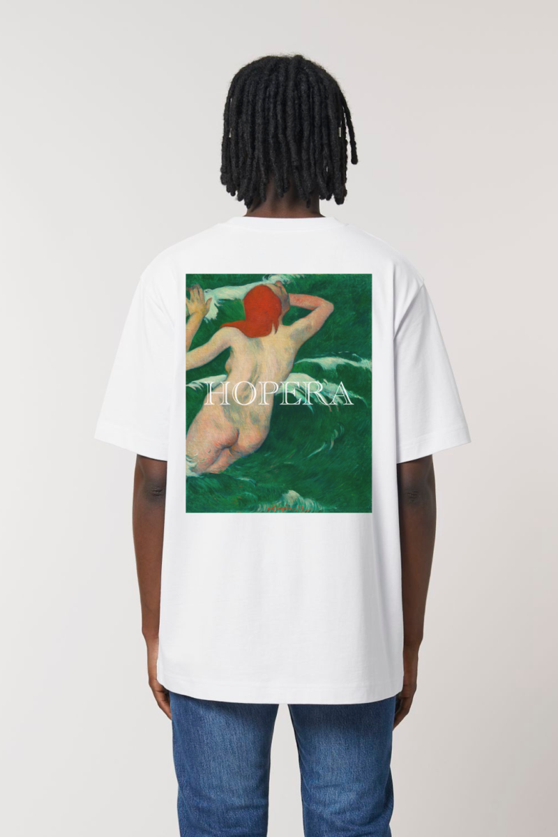 Premium T-paita "Dans les Vagues" by Paul Gauguin