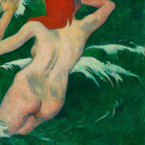 Premium T-paita "Dans les Vagues" by Paul Gauguin
