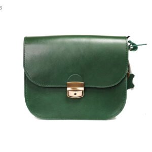 GREEN_BAG_SIZE_L_GLOSS-71e8e915bd74ab310b53f2e30f1c18df.jpg Zelma Kraft nahkainen olkalaukku L – Vihreä
