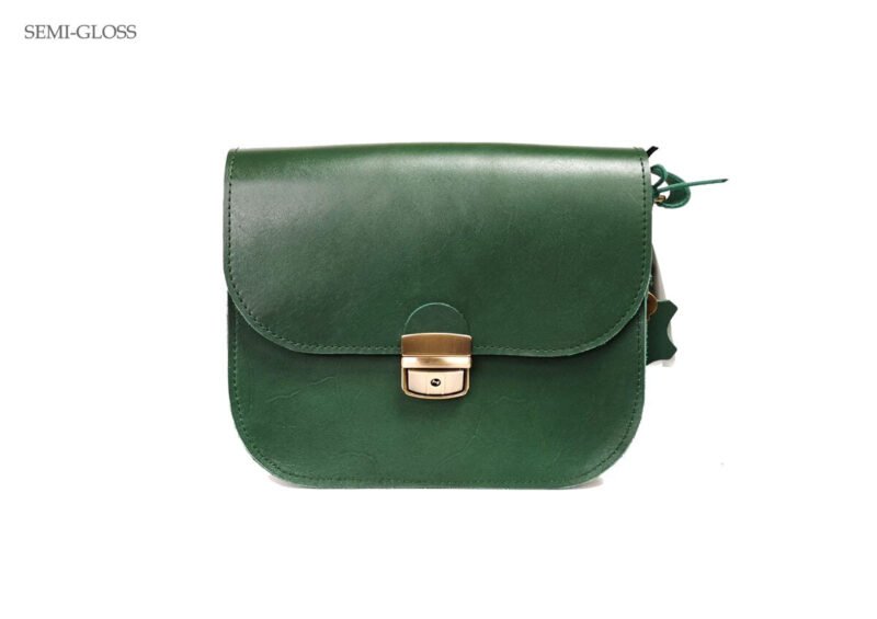 GREEN_BAG_SIZE_L_GLOSS-71e8e915bd74ab310b53f2e30f1c18df.jpg Zelma Kraft nahkainen olkalaukku L – Vihreä
