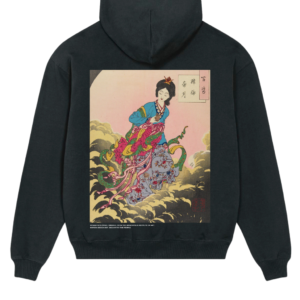 Premium Huppari "Woman in Flowing Draperies"