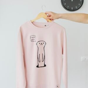 Meerkat f_ck off Collegepaita