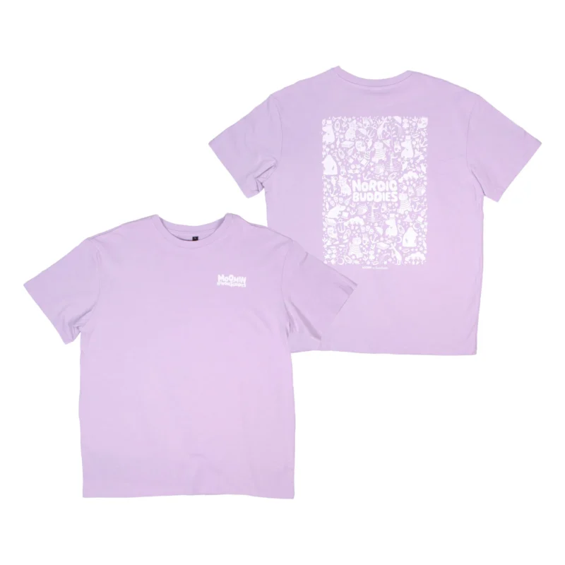 MOOMIN52G Muumi T-paita – Liila