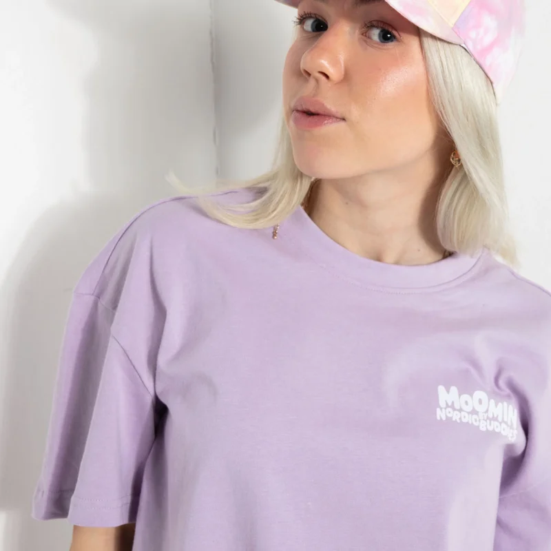 MOOMIN52G-Malli1 Muumi T-paita – Liila