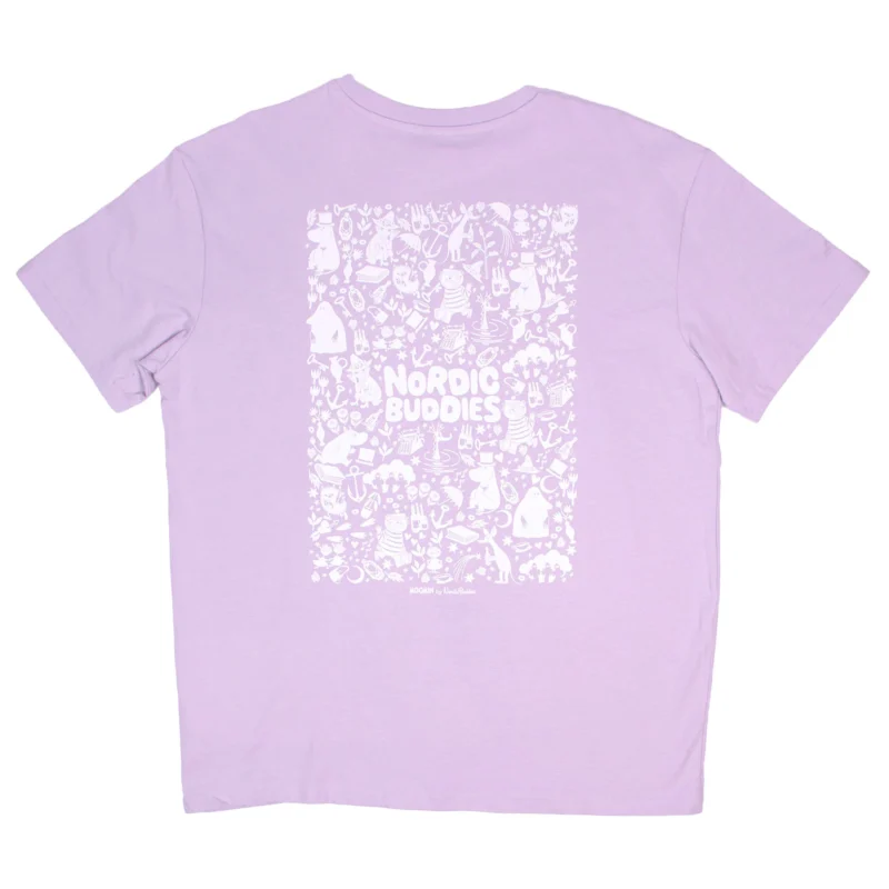 MOOMIN52G2 Muumi T-paita – Liila