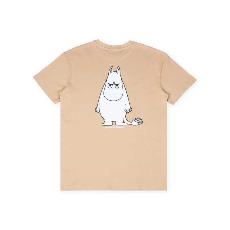 Muumipeikko Premium T-paita – Beige