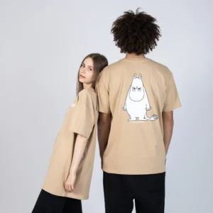 Muumipeikko Premium T-paita – Beige