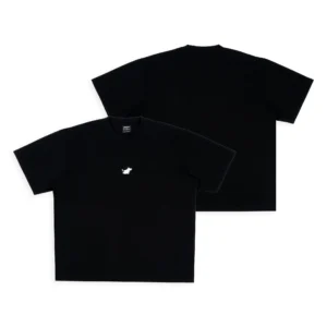 Muumi Klassikko Premium T-paita – Musta