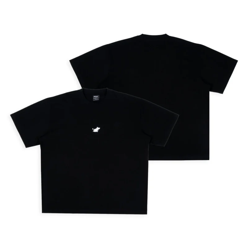 Muumi Klassikko Premium T-paita – Musta