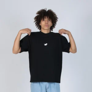 Muumi Klassikko Premium T-paita – Musta