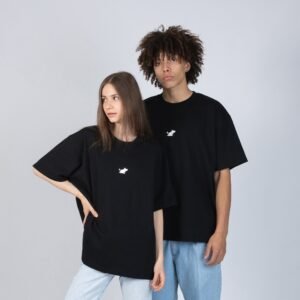 Muumi Klassikko Premium T-paita – Musta