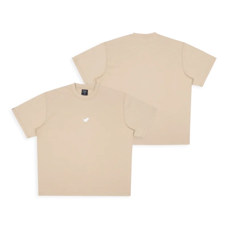 Muumi Klassikko Premium T-paita – Beige