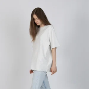 Muumi Klassikko Premium T-paita – Vaalean harmaa