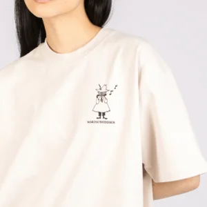 Muumi Novels Premium T-paita – Beige