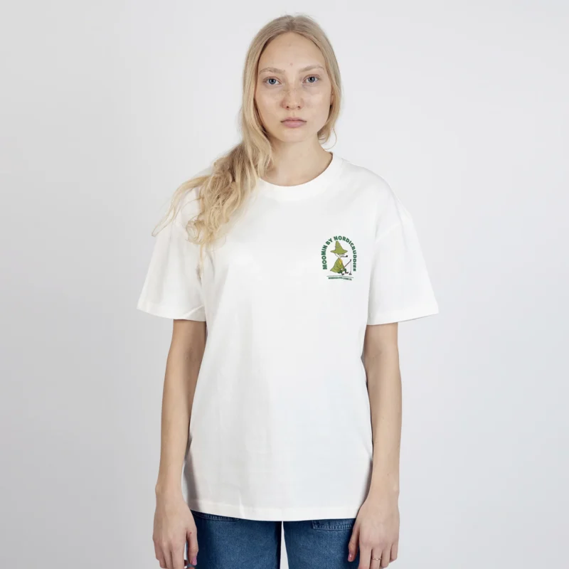 Nuuskamuikkunen T-paita – Valkoinen