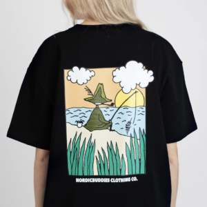 Nuuskamuikkunen T-paita – Musta
