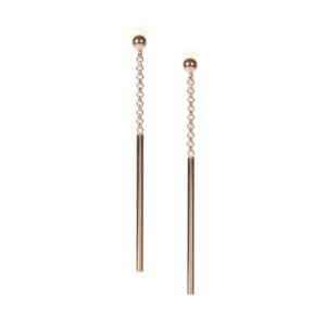 dots-fixed-earrings-rose-gold-and-silver-346f5d0d.jpg Dots Fixed Korvakorut – Ruusukulta ja Hopea