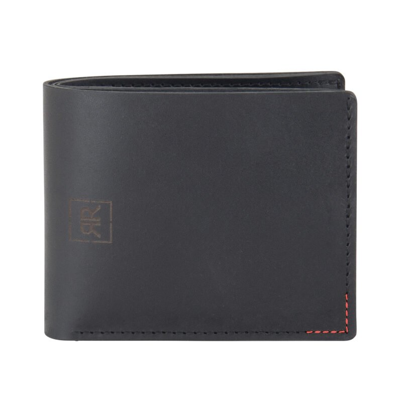 Billfold-lomapkko kolikkotaskulla – Musta