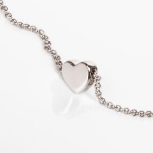 Heart Choker Kaulakoru – Ruusukulta ja Hopea