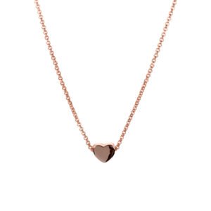 Heart Choker Kaulakoru – Ruusukulta ja Hopea