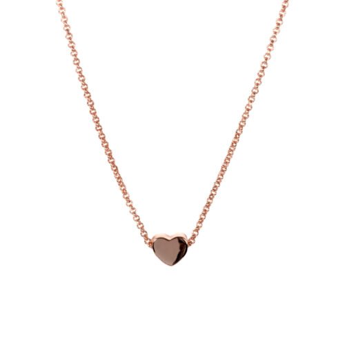 Heart Choker Kaulakoru – Ruusukulta ja Hopea