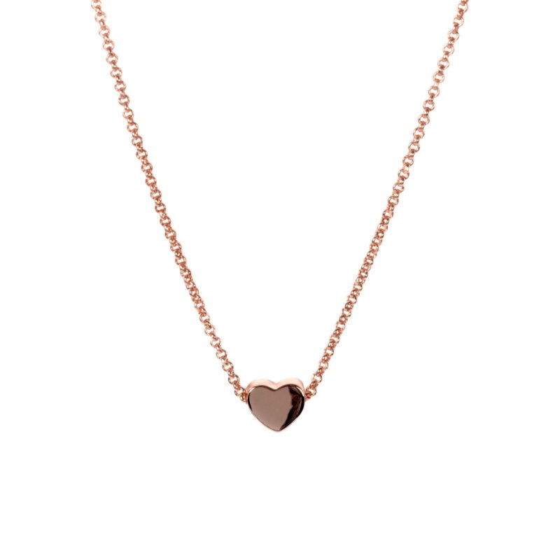 Heart Choker Kaulakoru – Ruusukulta ja Hopea