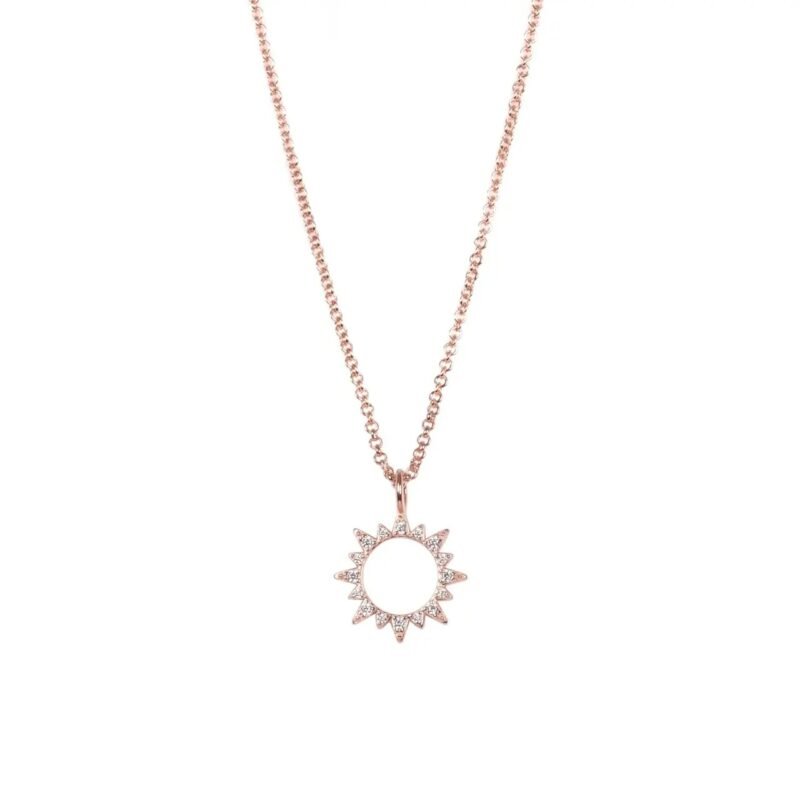 illumi-zc-sun-pendant-necklace-0f20ca82.jpg Illumi Sun Pendant Kaulakoru – Ruusukulta ja Hopea