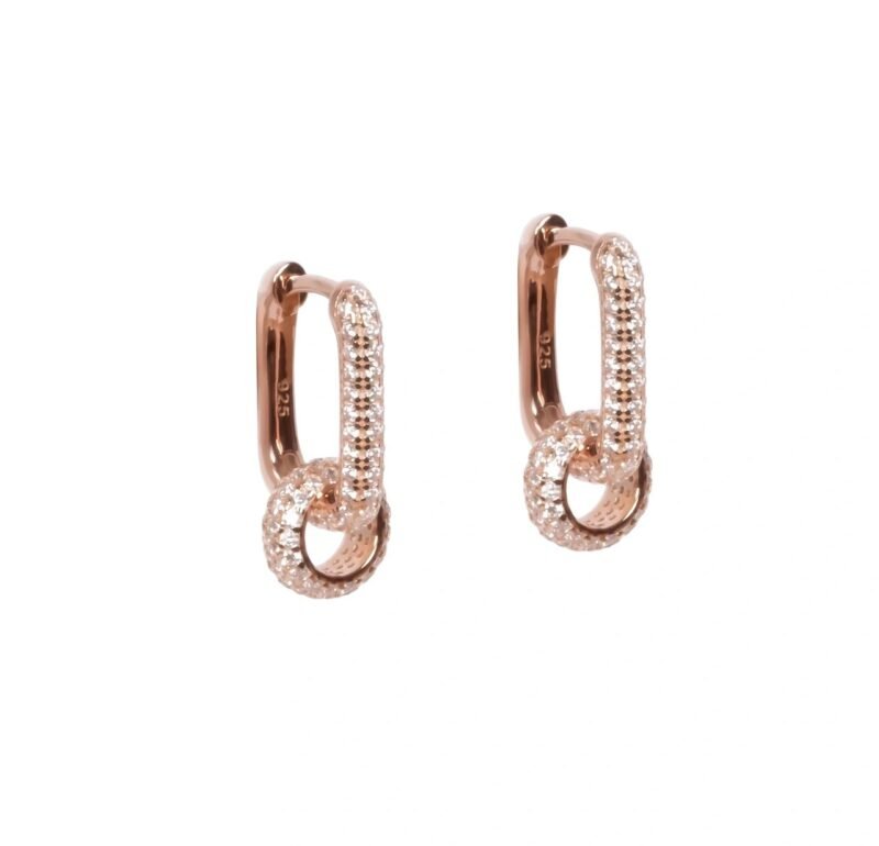 metropolitan-glow-rolling-charm-s-earrings-30632546.jpg Metropolitan Glow Rolling Charm Korvakorut S – Ruusukulta ja Hopea