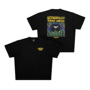 Haisuli viidakossa Premium T-paita – Musta