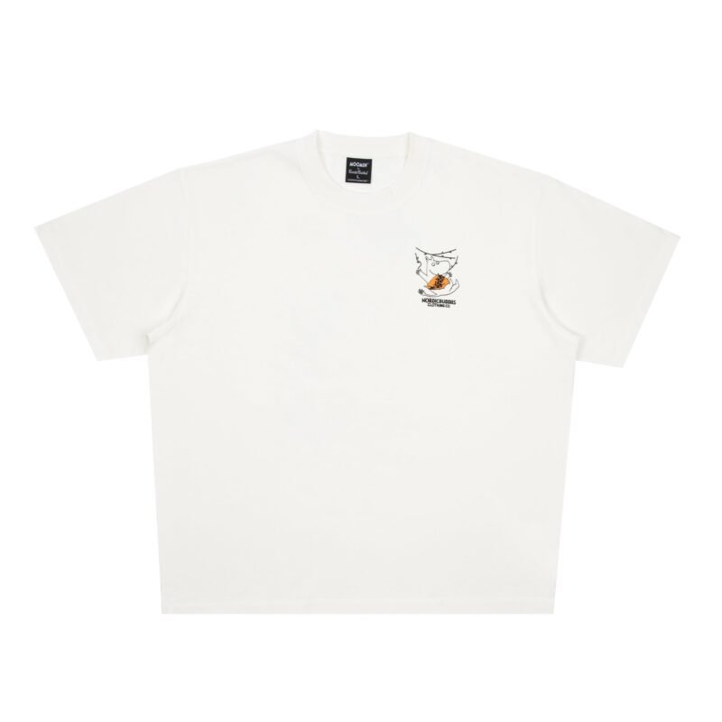 Muumi Tiikeri Premium T-paita – Valkoinen