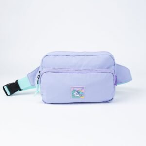 Muumipeikon seikkailut retro vyölaukku – Violetti