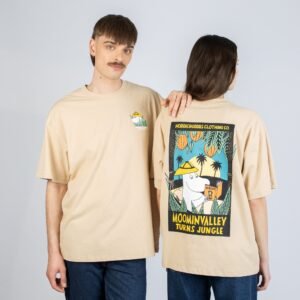 Muumipeikko viidakossa Premium T-paita - Beige