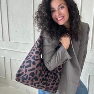 Moon-laukku – Classic Leopard