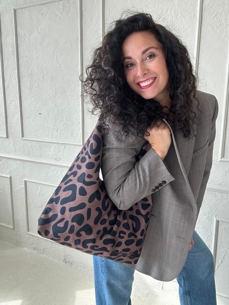 Moon-laukku – Classic Leopard