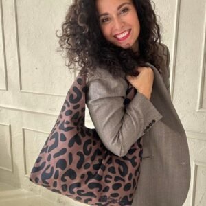 Moon-laukku – Classic Leopard