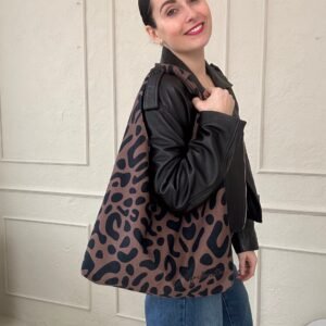 Moon-laukku – Classic Leopard