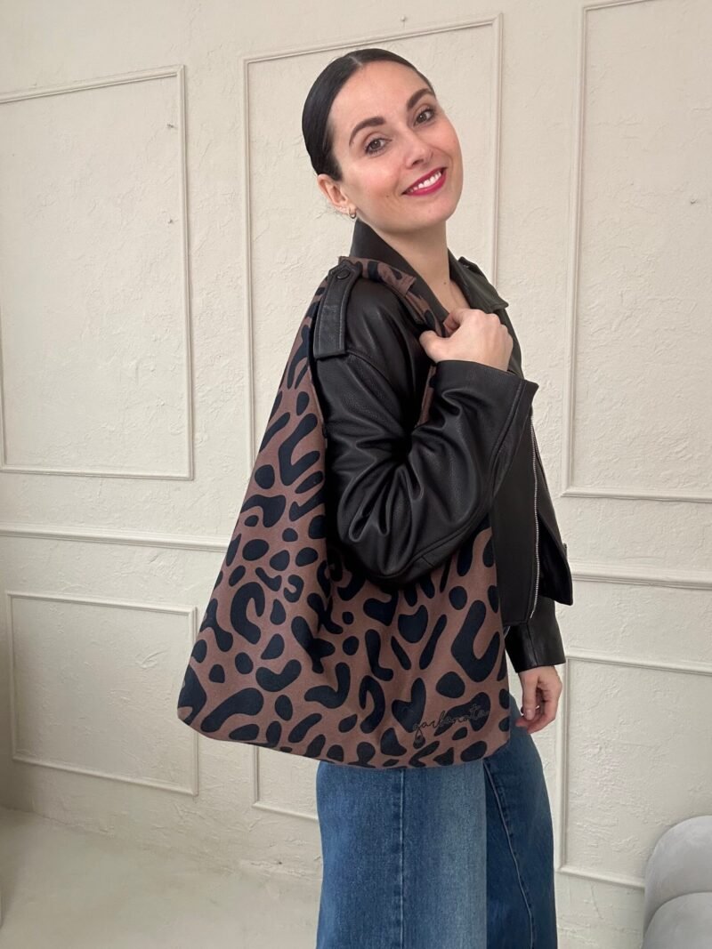 Moon-laukku – Classic Leopard