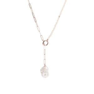Mother-Pearl Choker Kaulakoru – Ruusukulta ja Hopea