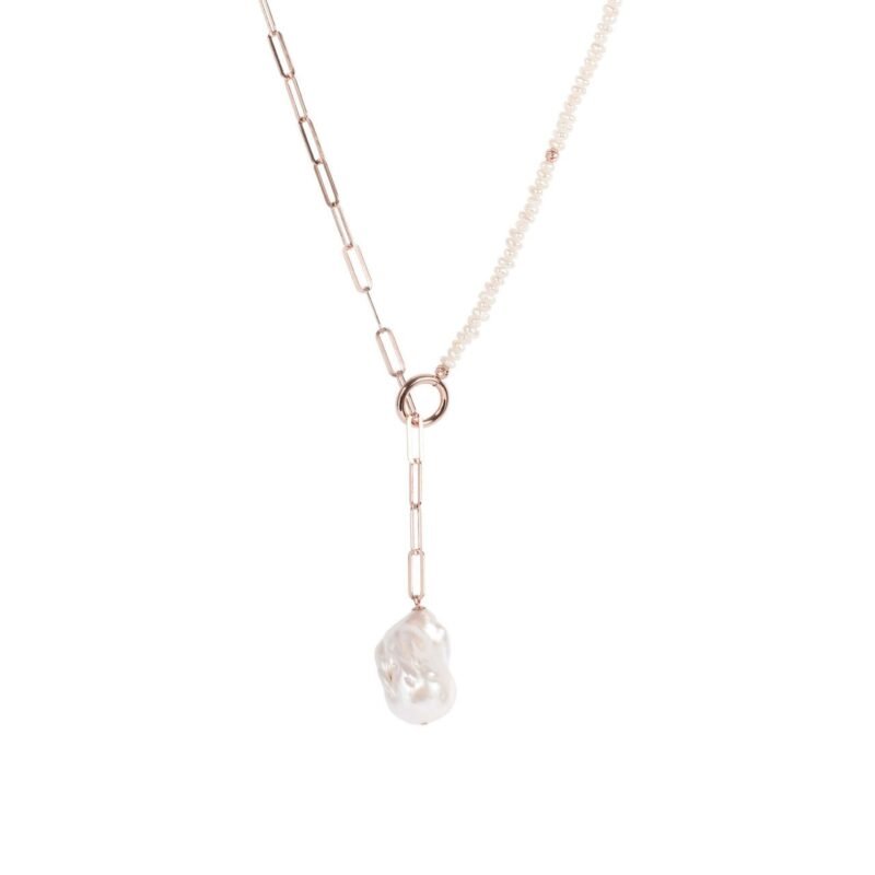 Mother-Pearl Choker Kaulakoru – Ruusukulta ja Hopea