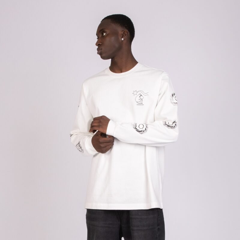 novels-longsleeve-shirt-with-cuffrib-unisex-white-e8db6d57-2.jpg Muumi Novels Pitkähihainen Paita – Valkoinen
