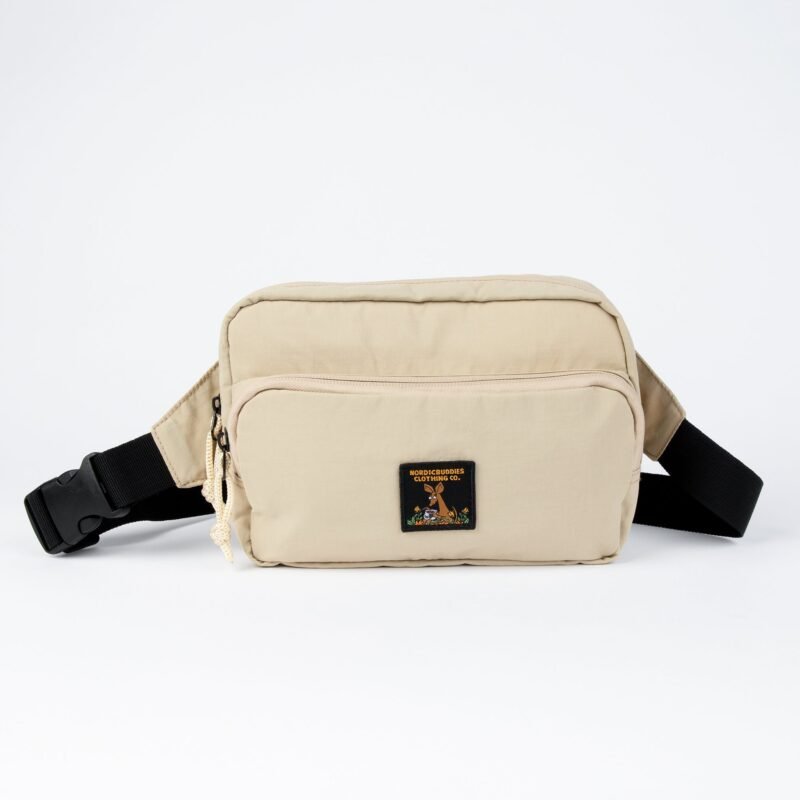 Nipsu retro vyölaukku – Beige