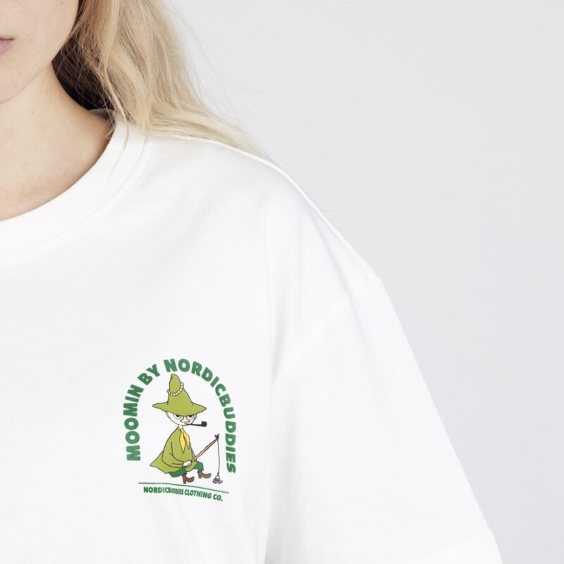 Nuuskamuikkunen T-paita – Valkoinen