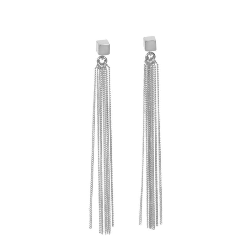 Solid C-Tassel Korvakorut – Ruusukulta ja Hopea