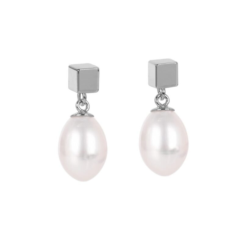 solid-pearl-drop-earrings-rose-gold-and-silver-6f2f0dbd.jpg Solid Pearl Drop Korvakorut – Ruusukulta ja Hopea