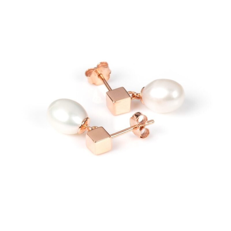 solid-pearl-drop-earrings-rose-gold-and-silver-82ef10f6.jpg Solid Pearl Drop Korvakorut – Ruusukulta ja Hopea